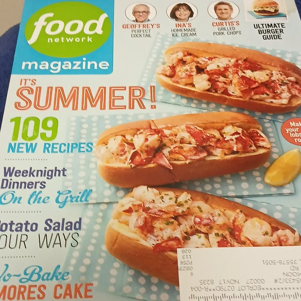 Food & Wine, Betty Crocker, Food Network Etc Set Of 10 Magazine Bound